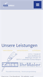 Mobile Screenshot of ihrmaler.de